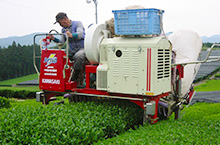 陣野茶畑乗用機械の写真